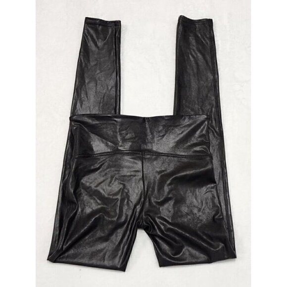 Spanx Faux Leather Leggings Large - Picture 8 of 9